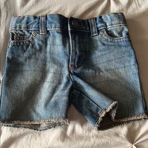 Toddler denim shorts
